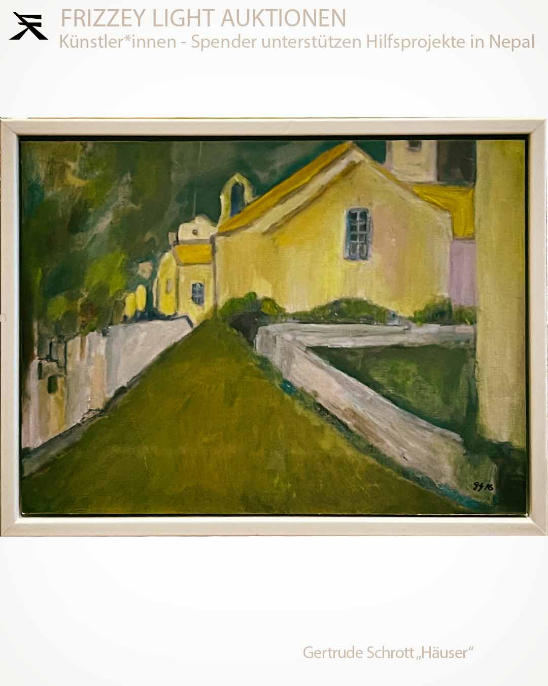 „Häuser in der Toscana“ by Gertrude Schrott